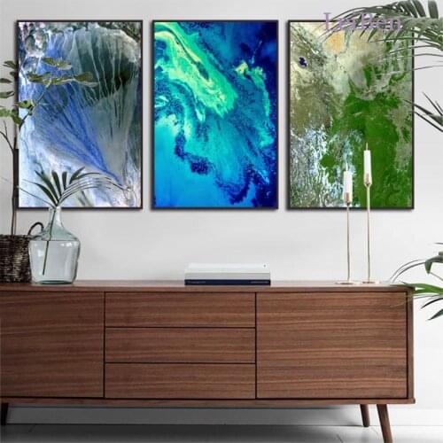Nordic Print Canvas Painting Wall Art Poster Abstract Color Irregular Line Painting Picture Home Decoration Living Room Mural