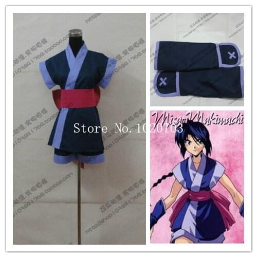 New Rurouni Kenshin Samurai X: Trust and Betrayal Makimachi Misao Cosplay Costume