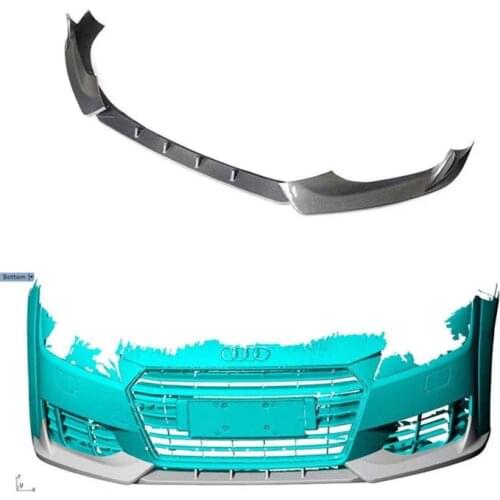 Suit For Mk3 15-18 Audi Modified Lip Tt Ordinary Three Section Carbon Fiber Front Shovel