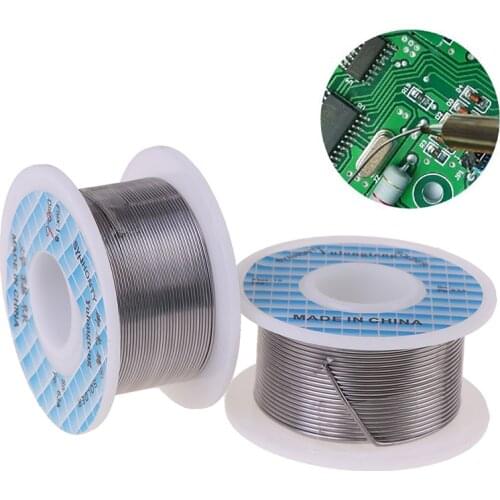 50g Welding Solder Wire High Purity Low Fusion Spot 1.0mm Soldering Wire Roll