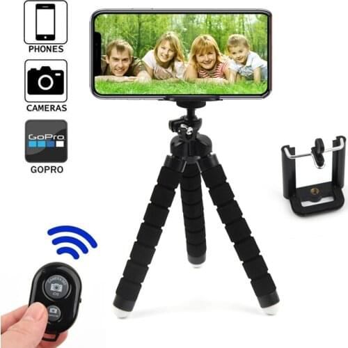2021 Tripod for phone tripod monopod selfie remote stick for smartphone iphone tripode for mobile phone holder bluetooth tripods