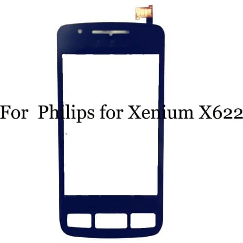 For Philips for Xenium X622 Touch Screen Digitizer Sensor Replacement For Philips X 622 touch panel with flex cable