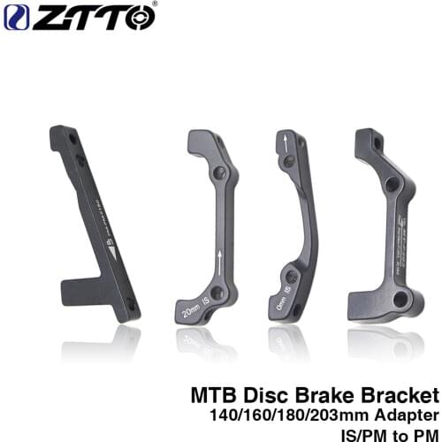 ZTTO MTB 1pc Disc Brake Ultralight Bracket IS PM A B to PM A Disc Brake Mount Adapter for 140 160 180 203mm rotor