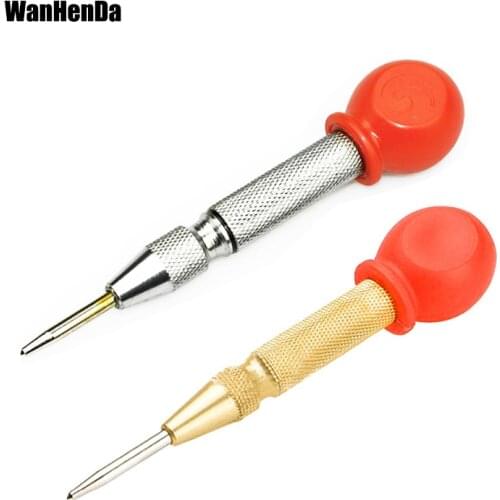 Drill Automatic Center Pin Punch Drill Bit Tools Power Tools Spring Loaded Marking Starting Holes Tool Center Punch