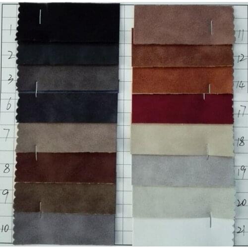 Wholesale 10 yards roll 0.9mm thick sheep skin pattern artificial PU leather fabric shoes fabric sofa waterproof leather fabric