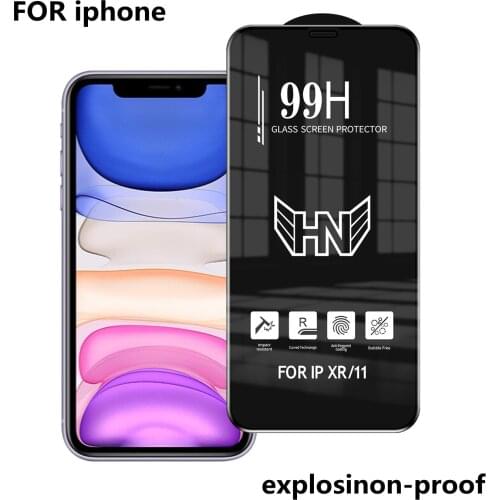FOR iphone full screen covered tempered glass smooth touch 99H for iphone X XS XR XSMAX 11 11pro 11promax 12mini 12 12promax