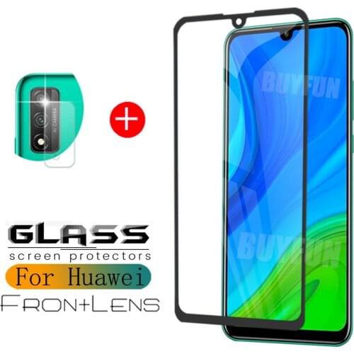 1-2pcs Full cover Tempered Glass For Huawei p smart 2020 screen protector film for p smart 2020 phone Accessories Safety Glass