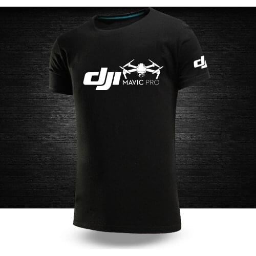 2021 Fashion Mens Dji Mavic Pilot Logo Tops Casual Short Sleeves 100%Cotton Unisex Round Neck Hip Hop Sport Summer Tee