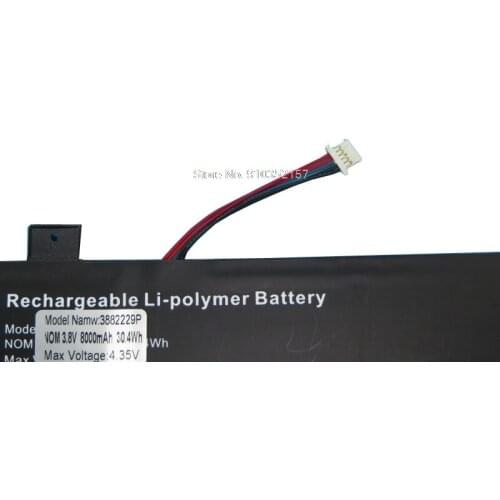 Laptop Battery For Direkt-Tek DTLAPY116-1 11.6 Convertible 3.8V 8000MAH 30.4WH 5PIN Black New