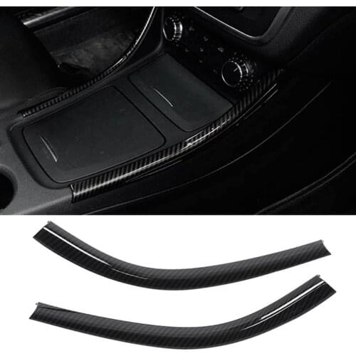 Car Center Console Side Frame Cover Decorative Strip for Mercedes-Benz A-Class W176 CLA C117 GLA X156