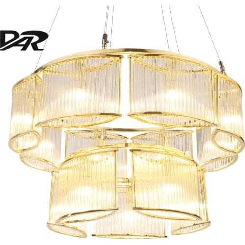 DAR Chrome Chandeliers