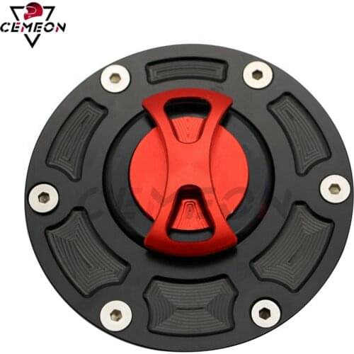 For Triumph Street Triple R 675 Tiger 800XC Tiger 1050 CNC aluminum motorcycle modification keyless fuel tank cover
