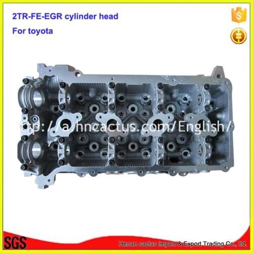 Bare 2TR-FE-EGR cylinder head 2TR 11101-0C040 11101-0C030 head cylinder for toyota hiace