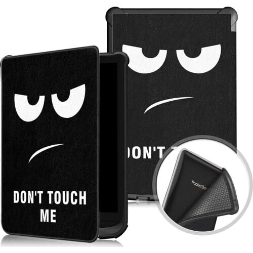 For E-book cover Pocketbook 627/616/632/606/628/633 leather cover for PocketBook Touch Lux 5 Basic 4 Lux 2 cover