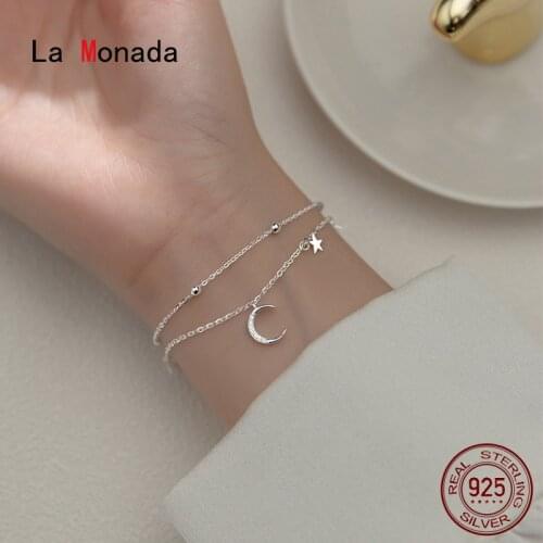 La Monada Bracelets With Pendants