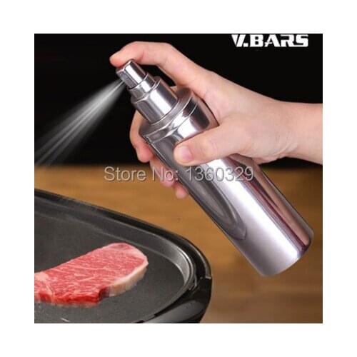 High Quality Stainless Steel Oil Spray for Cooking Sushi Barbecue Cake Baking Fried Dishes Makeups as Cooking Tools 2pcs/lot