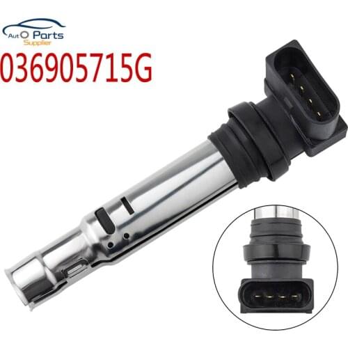New Ignition Coil For-Audi A3 For-V w-Polo Tiguan Golf Cc Eos Passat 036905715G Accessory 036905715 for Ea111 Ignition Coil