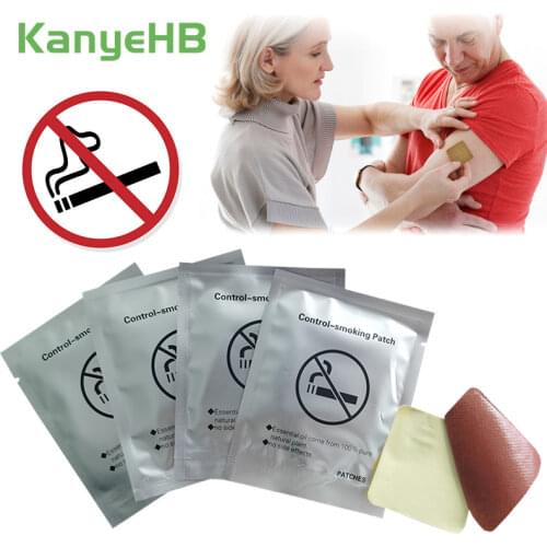 20pcs/4bags 100% Natural Ingredient Anti Smoke Patch Stop Quit Smoking Cessation Chinese Herbal Medical Plaster Health Care A439