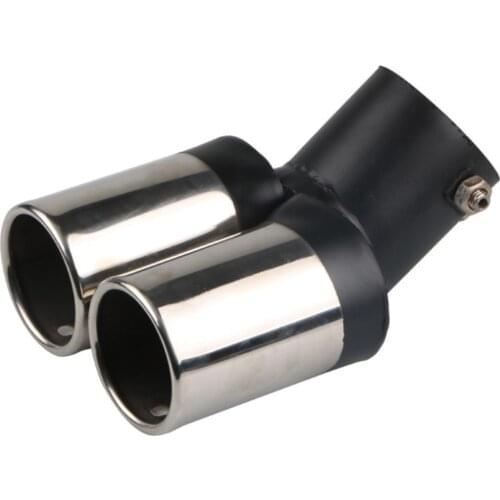 It Is Suitable For Stainless Steel Exhaust Pipe For One Outlet And Two Exhaust Pipe Decoration Mufflers