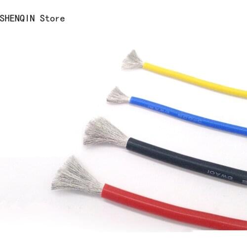 Wire Cable Soft silicone wire 11AWG 10AWG 9AWG 8AWG 7AWG 6AWG 4AWG 35mm 50mm 70mm heat resistant 200 Cold resistant -60