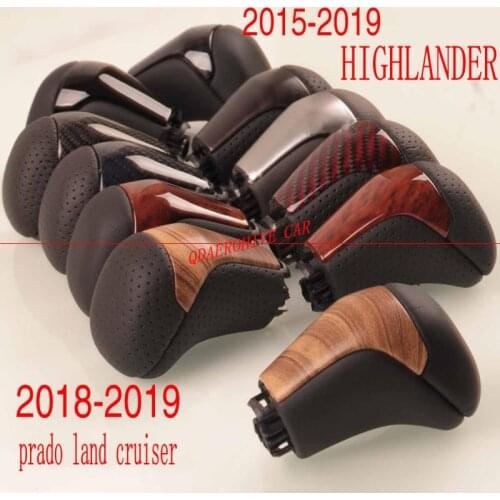 QDAEROHIVE Gear Shift Knob Handle Knob Ball for TOYOTA Highlander 2015-2019 LAND CRUISER LC200 prado 2018-2019