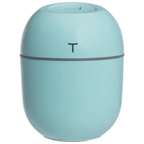 Ultrasonic Mini Air Humidifier Portable 220ML Aroma Essential Oil Diffuser for Home Car USB Mist Maker with LED Night Lamp