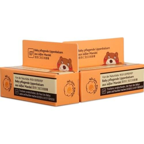 Natural kraft hanging lip balm tube display box