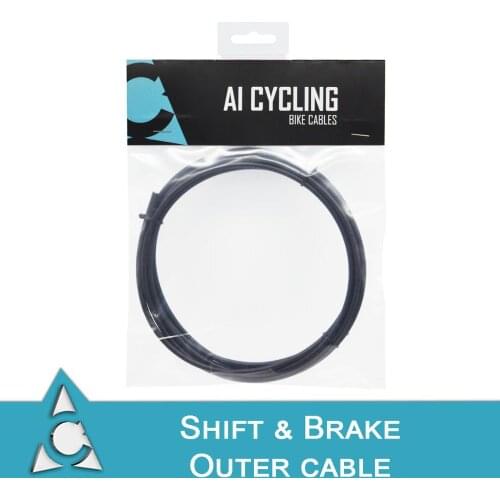 Bike SHIFT & BRAKE OUTER CABLE Bicycle Brake Cables Shift Cable 4mm/5mm MTB Road Bike Shifter Brake Cable Line Pipe