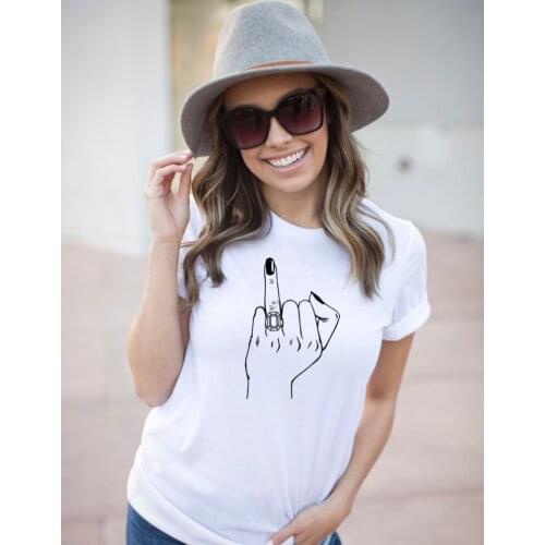 Bride Bachelorette Party Engagement Gift bride to be funny graphic hand women fashion pure cotton wedding girl gift tees t shirt