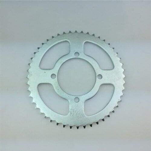 STARPAD For small high-race motorcycle parts modified after the sprocket large chain disk tooth plate 428 # 48 tooth hole 76mm