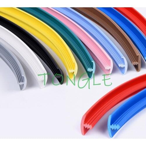 1 Meter 18mm t Molding Plastic Edge Soft Rubber Edges T-molding Edging Plastic Trim T Lining For Arcade Machine T Moulage