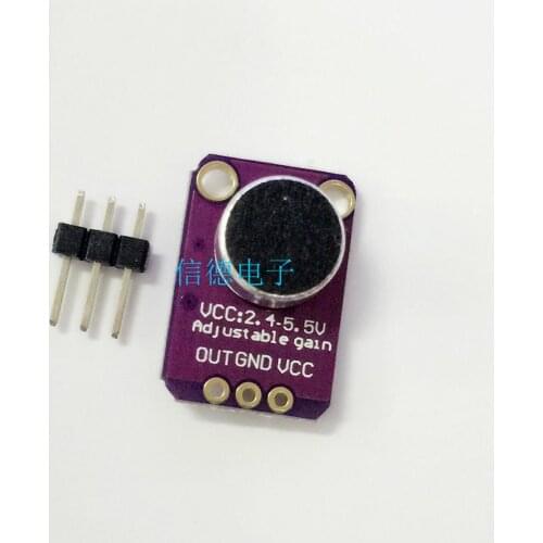 1PCS GY-MAX4466 Electret Microphone Amplifier MAX4466 Adjustable