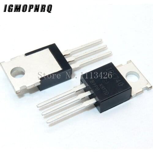 10PCS/LOT IRF740 IRF740PBF MOSFET N-Chan 400V 10 Amp TO-220 Triode Transistor new and original