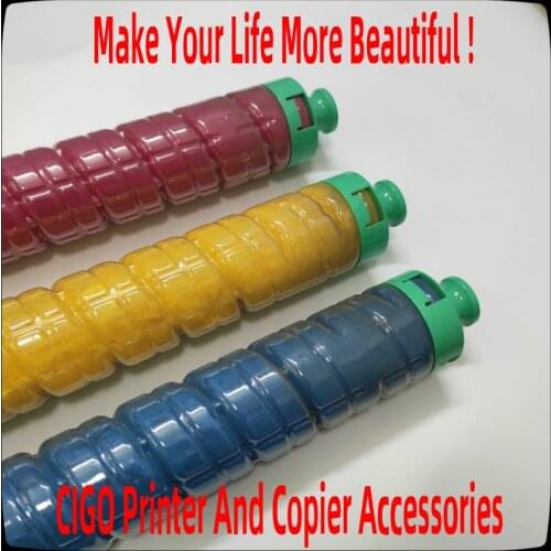 For Lanier Savin Ricoh Aficio MP C3002 C3502 Color Printer Refill Toner Cartridge,MPC 3002 3502 Toner Cartridge,4 Colors