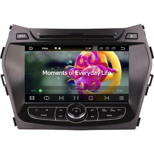 2 Din Android 8.0 4GB RAM Octa Core Car GPS Navigation Radio Head Unit For Hyundai ix45/Santa Fe 2013- CD DVD Multimedia Player