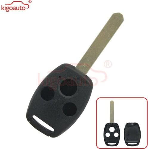 Kigoauto (No chip room)Remote key shell 3 button for Honda Accord CRV Pilot Civic Fit