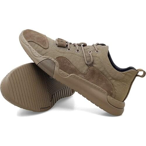 Outdoor Retro Casual Shoes New Arrival Men Flat Shoes Lace-up Comfortable Sneaker for Male Casual Shoes Zapatillas De Hombre