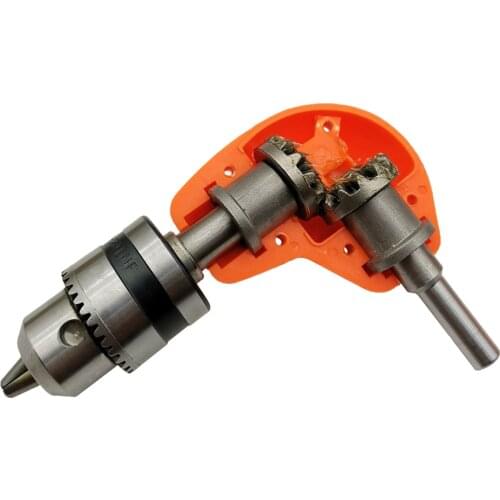 90 Degree Angled Drill Chuck Bend Extension Right Angle Drill Attachment Angle Chuck Drill Adapter