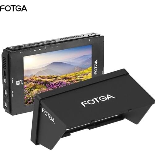 FOTGA A70/A70T/A70TL/A70TLS 7" FHD Video On-camera Field Monitor IPS SDI 4K HDMI 3D LUT Dual NP-F Battery Plate for A7S II GH5