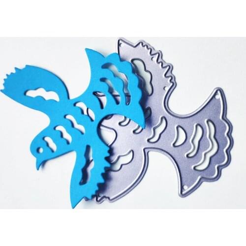 Cutting-dies toy Corrugated sparrow metal printing craft paper relief DIY embossed Easter New Year Valentines Day
