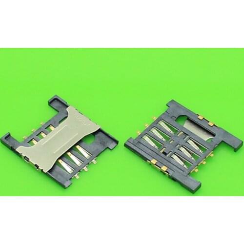 ChengHaoRan 1 Piece New sim card socket for lenovo A788T A568t K860I A3000-H A5000 slot reader tray holder module.KA-180