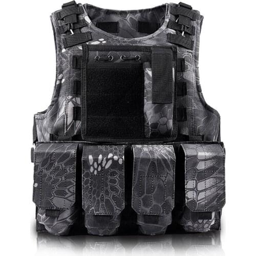 Military Tactical Vest Camouflage Airsoft Molle Vests Mens CS Hunting Vest US Army Armor Assault Equipment Combat Wargame Vests
