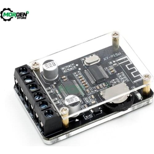 XY-P15W 10W/15W/20W Stereo Bluetooth 5.0 Power Amplifier Board 12V/24V High Power Digital Amplifier Module