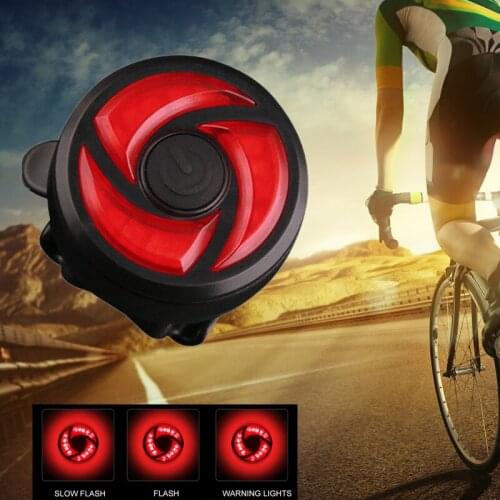 USB Rechargeable Bike Rear Light COB LED Bicycle Tail Light 3 Modes Built-in Battery Seat Post Cycling Safety Warning Light