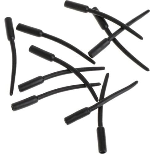 10pcs Carp Fishing Tube Rubber Tackle Sleeves 60mm/65mm Accessories W20