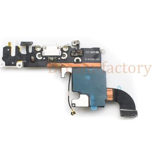 30pcs/lot USB Dock Connector Charging Port Flex Cable For iPhone 6 /6S USB Charger Plug Flex Cable Repair Parts Free DHL