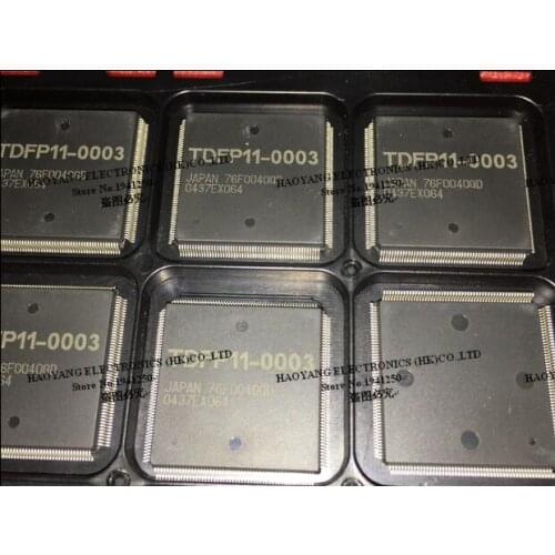 2pcs TDFP11-0003 76F0040GD QFP 100% New Original