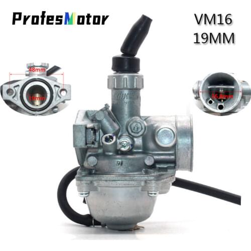 Carburetor Carb MOTOS VM16 PZ19 19mm For Mikuni 70cc 90cc 110cc Motorcycle Dirt Pit Bike ATV QUAD Motocross Carburetor