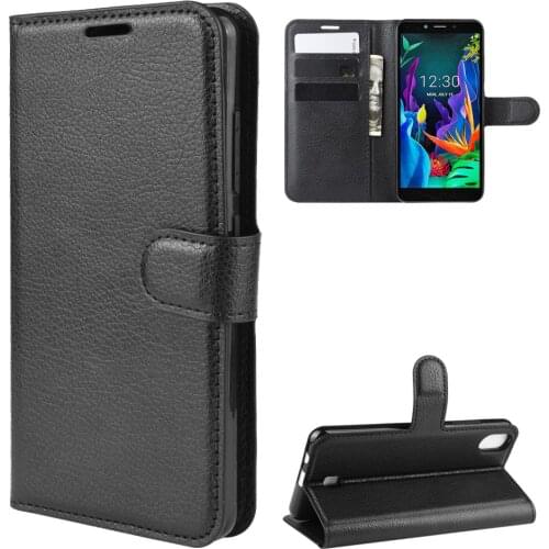 For LG K20 2019 Case Cover Wallet Leather Flip Leather Phone Case For LG K20 2019 High Quality Stand Cover For LG K20 2019