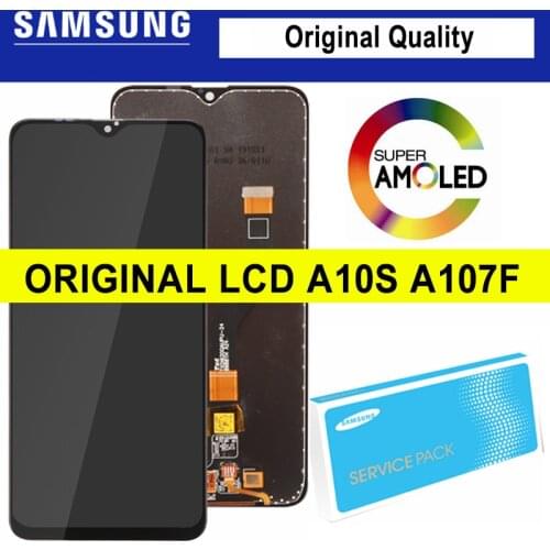 Original 6.2" LCD Replacement for Samsung Galaxy A10s A107/DS A107F A107F LCD Display Screen Digitizer Assembly Repair Parts